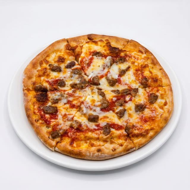 One Standard Topping Pizza.