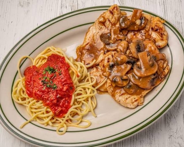 Chicken Marsala.